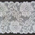 STRETCH LACE white 17cm 102