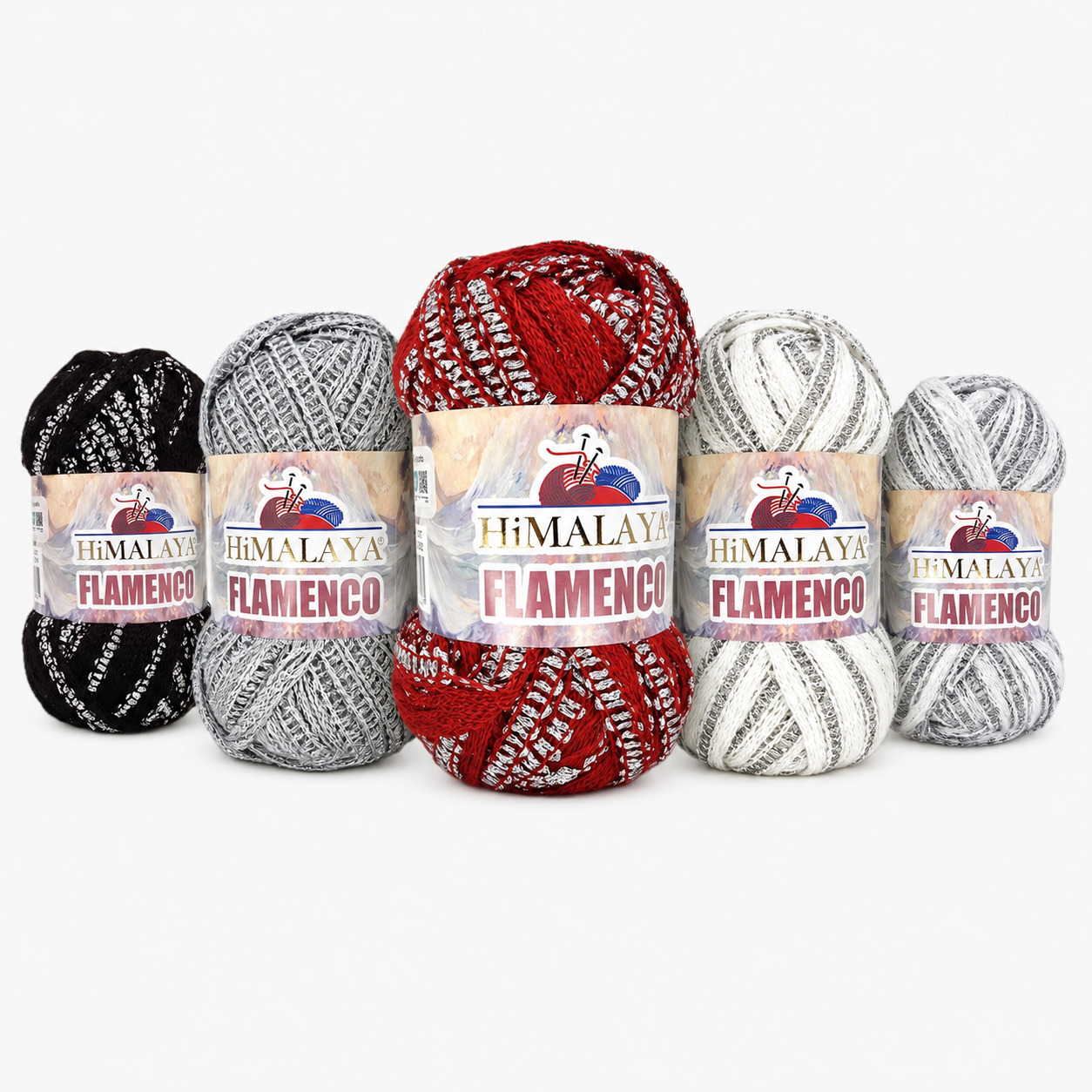 HIMALAYA EFFECT SHAWL YARN FLAMENKO HIMALAYA FLAMENCO - Image 1
