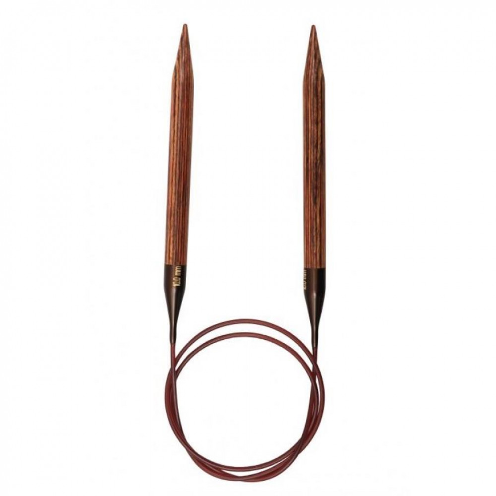 ginger 1 KNIT PRO circular knitting needles GINGER 80cm - Image 1