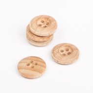DROPS BEECH WOOD BUTTON 15MM 503 - Image 2