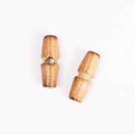DROPS OLIVE WOOD BUTTON 30MM 520