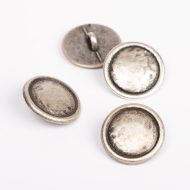 DROPS SILVER BUTTON 20MM 529 - Image 3