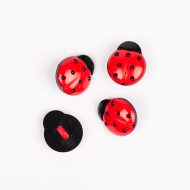 DROPS BUTTON LADYBUG 18MM 551 - Image 2