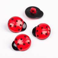 DROPS BUTTON LADYBUG 18MM 551 - Image 3